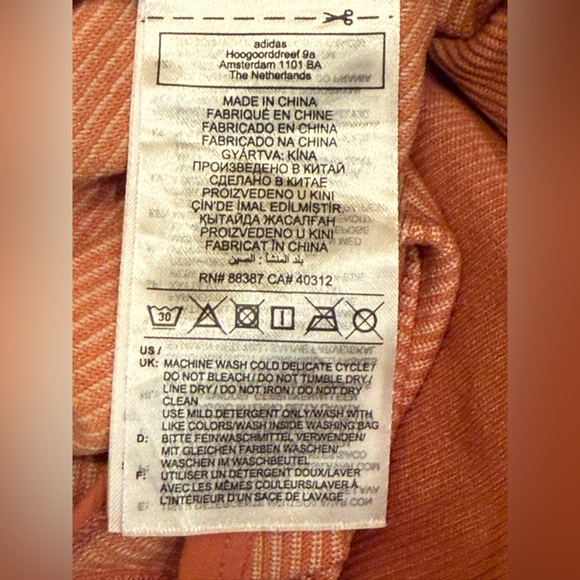 Stella McCartney Red and Tan Open Back Long Sleeve Top - Picture 11 of 12